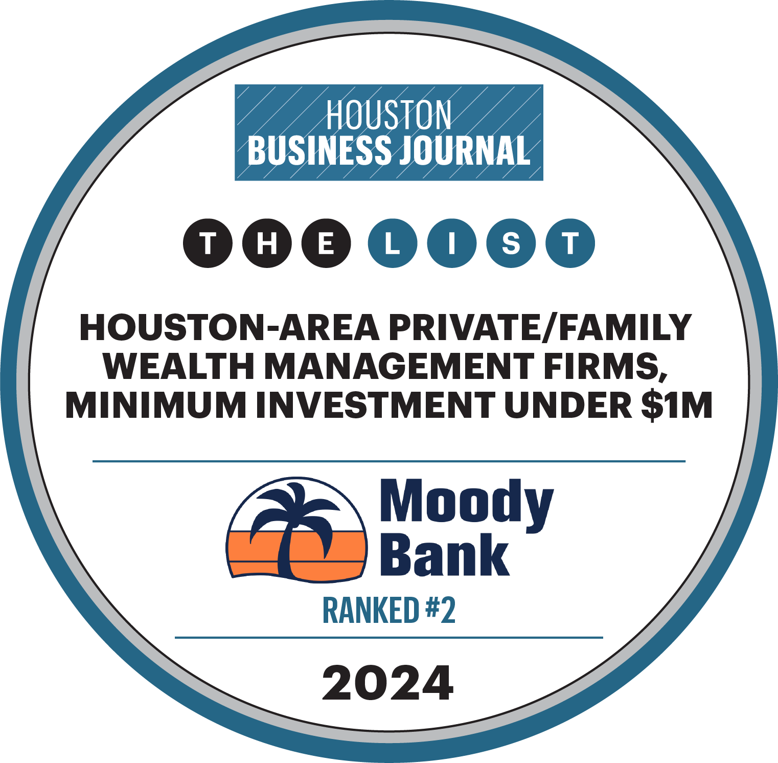 Moody Bank on Houston Business Journal